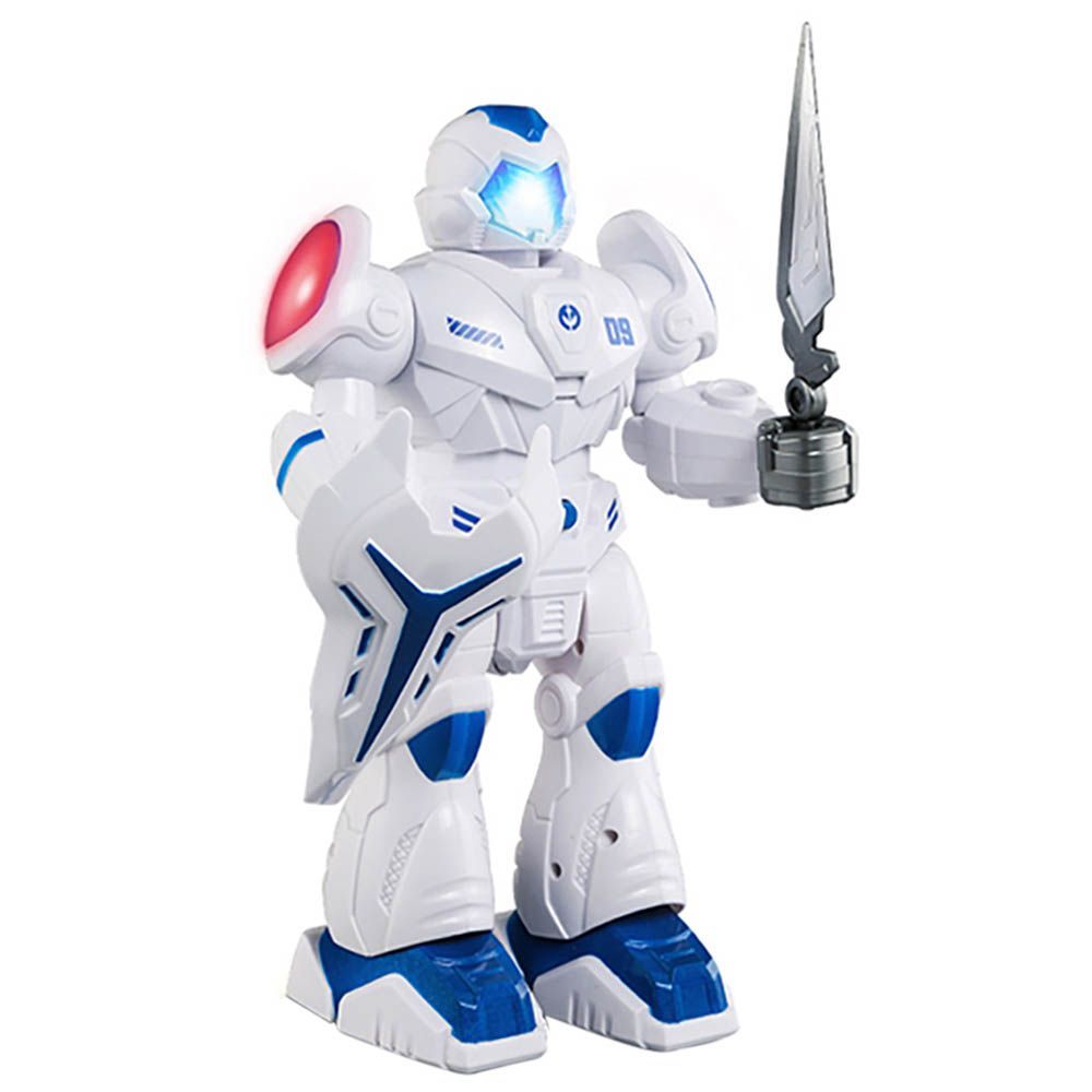 Little Angel - Kids Robot Mechanical Toy Robo-Cop With Music - Blue