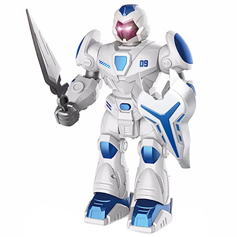 Little Angel - Kids Robot Mechanical Toy Robo-Cop With Music - Blue