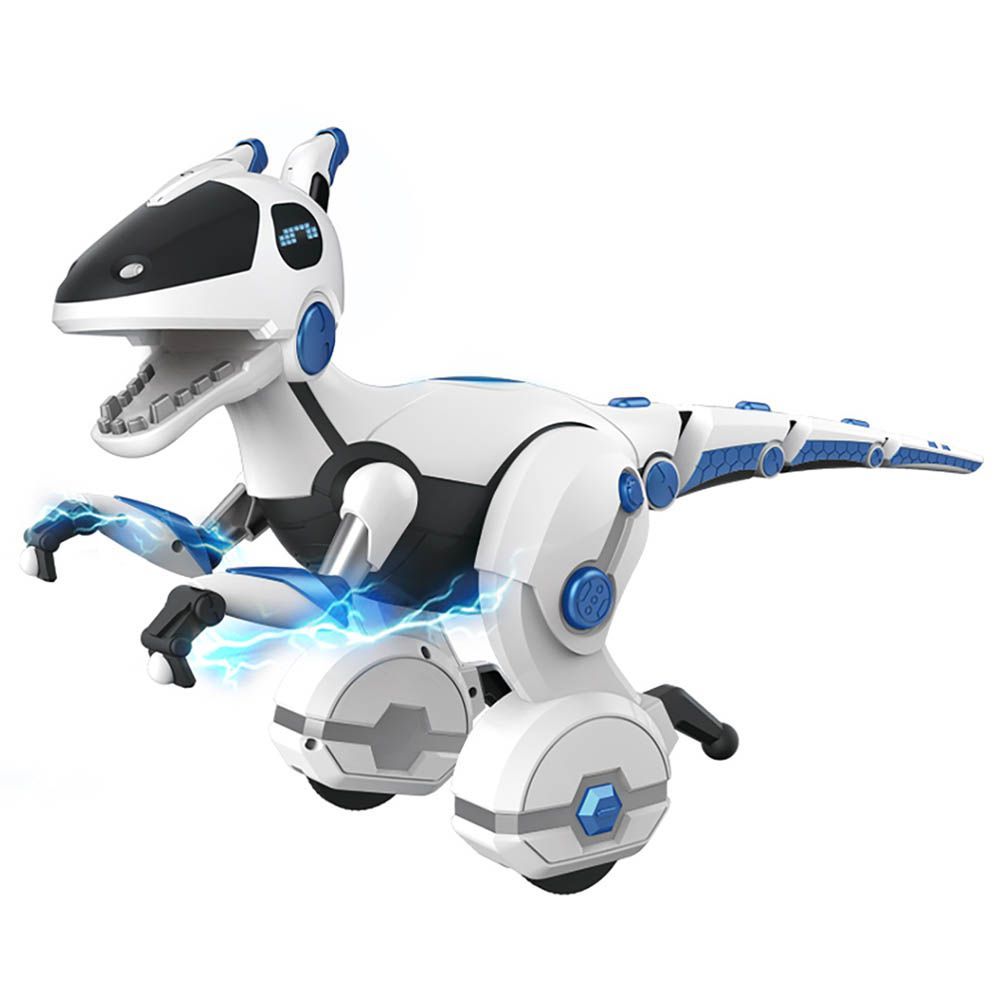 Little Angel - Baby Toys Robot Dinosaur Toy - White/Blue