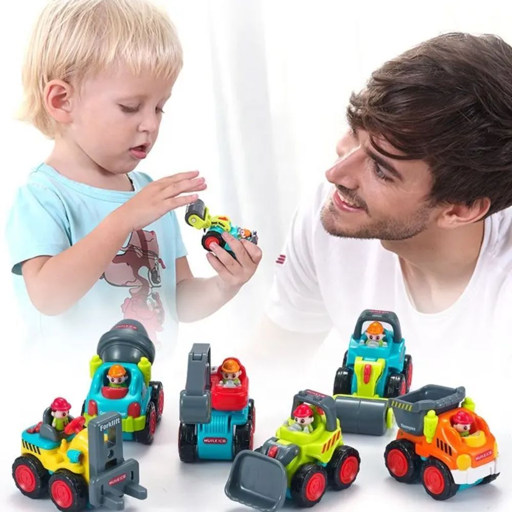 Hola - Kids Construction Toy Trucks 6pcs