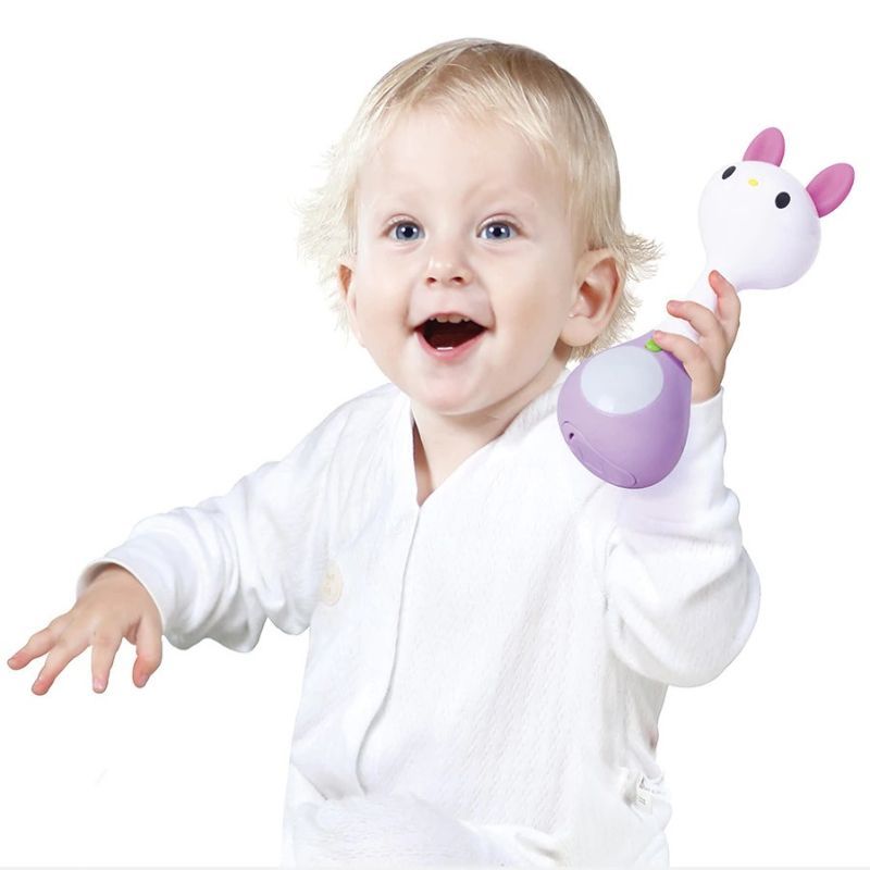 Hola - Baby Toys Rattle W/Music for 3+ m - Deer