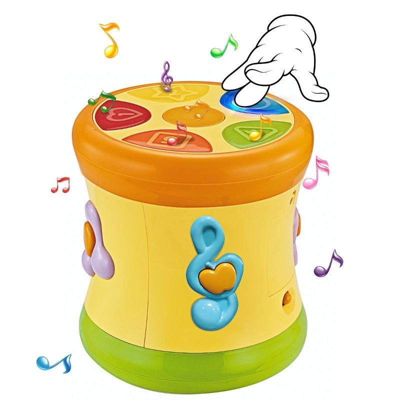 Goodway - Baby Musical Drum Educational Activity Toy With Lights