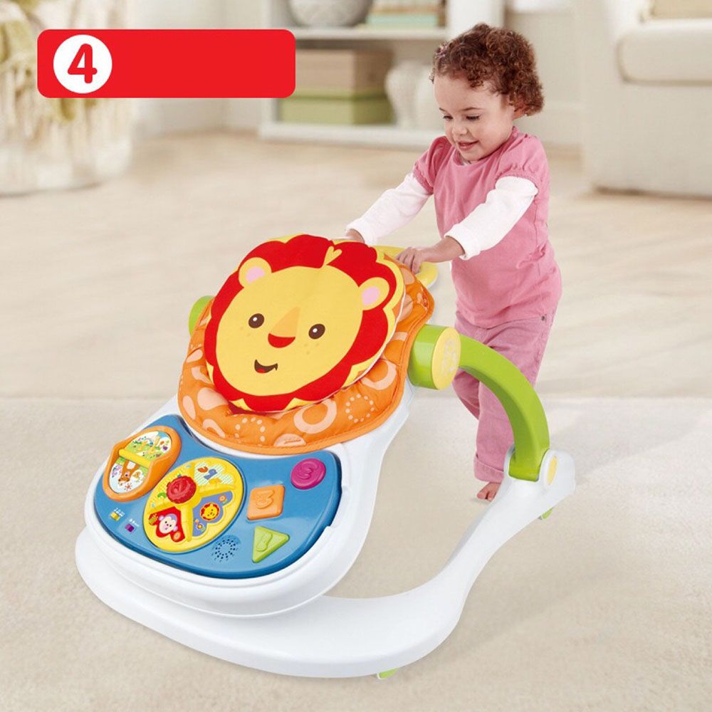 Little Angel - Baby Activity Walker Sit - To - Stand Learning Center - Green