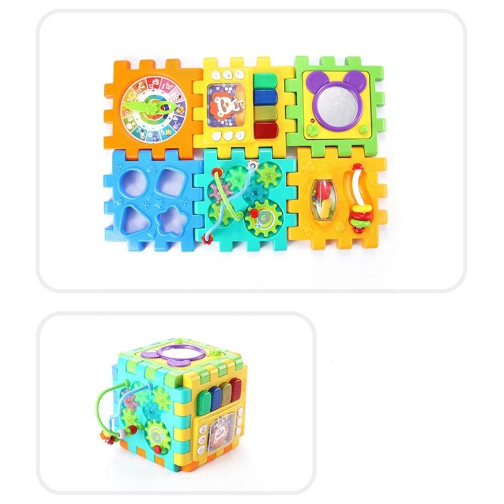 Goodway - Baby Activity Cube Educational Toy With Lights And Gears