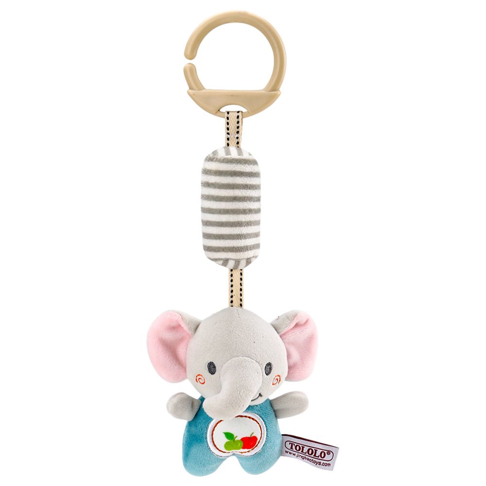 Little Angel Baby Stroller Pendant Stuffed Animal - Elephant