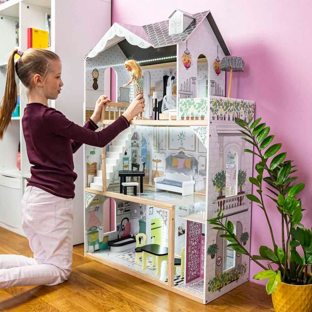 Little Angel - Doll House Pretend Play Furniture Playset