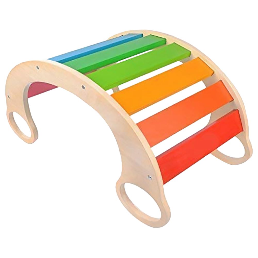 Little Angel - Kids Rockers Wooden Multicolor Rocker