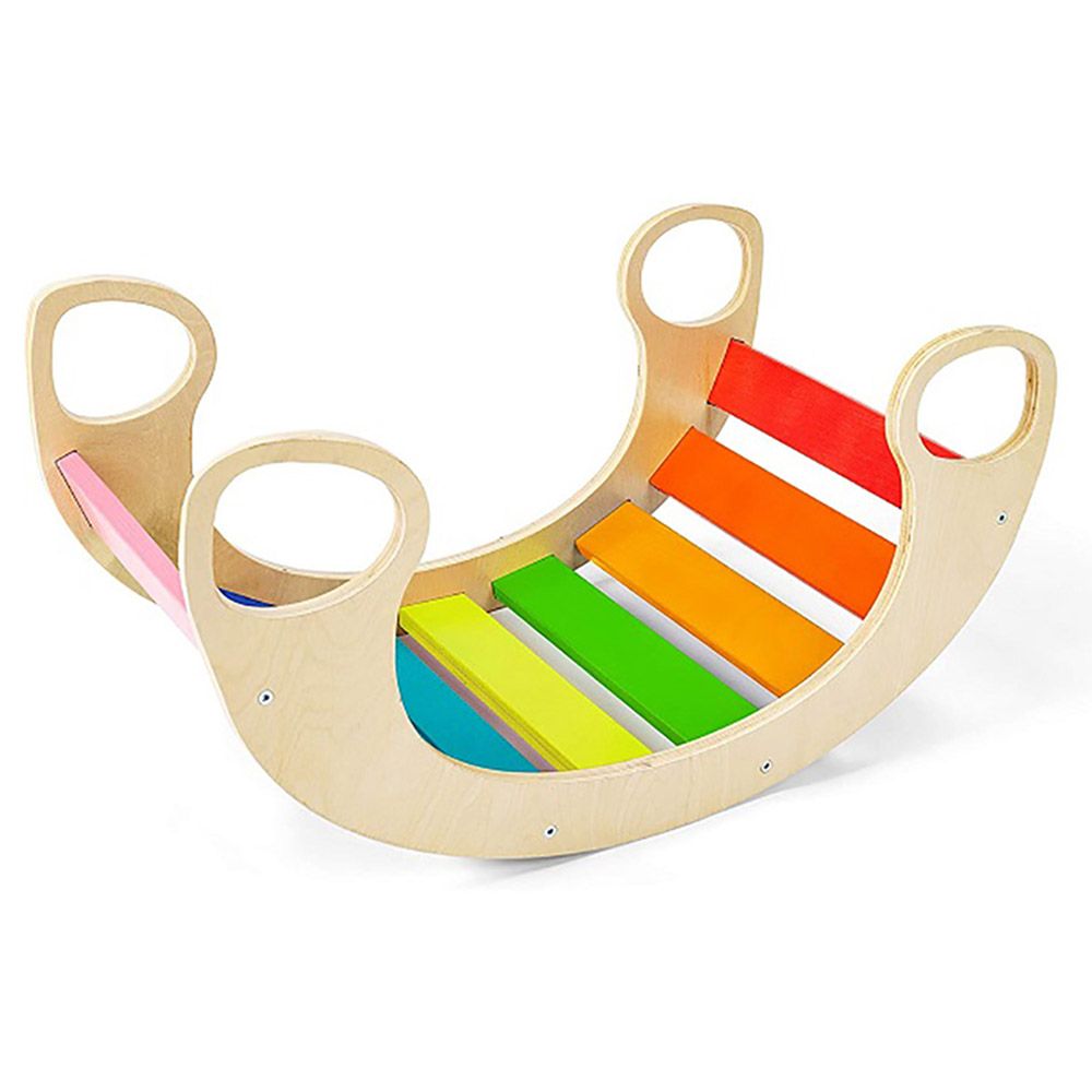 Little Angel - Kids Rockers Wooden Multicolor Rocker