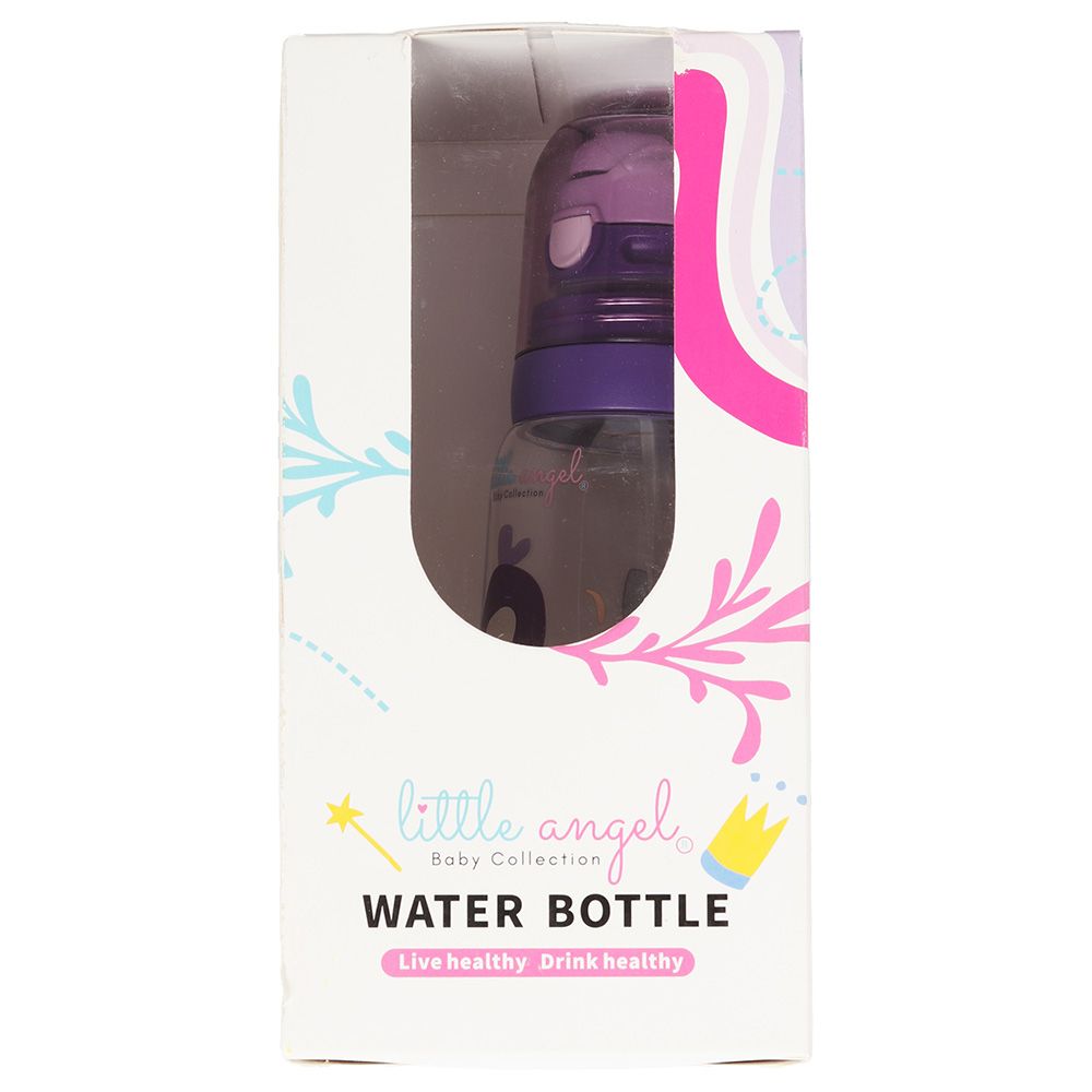 Little Angel - Kids Water Bottle - 600ml - Purple