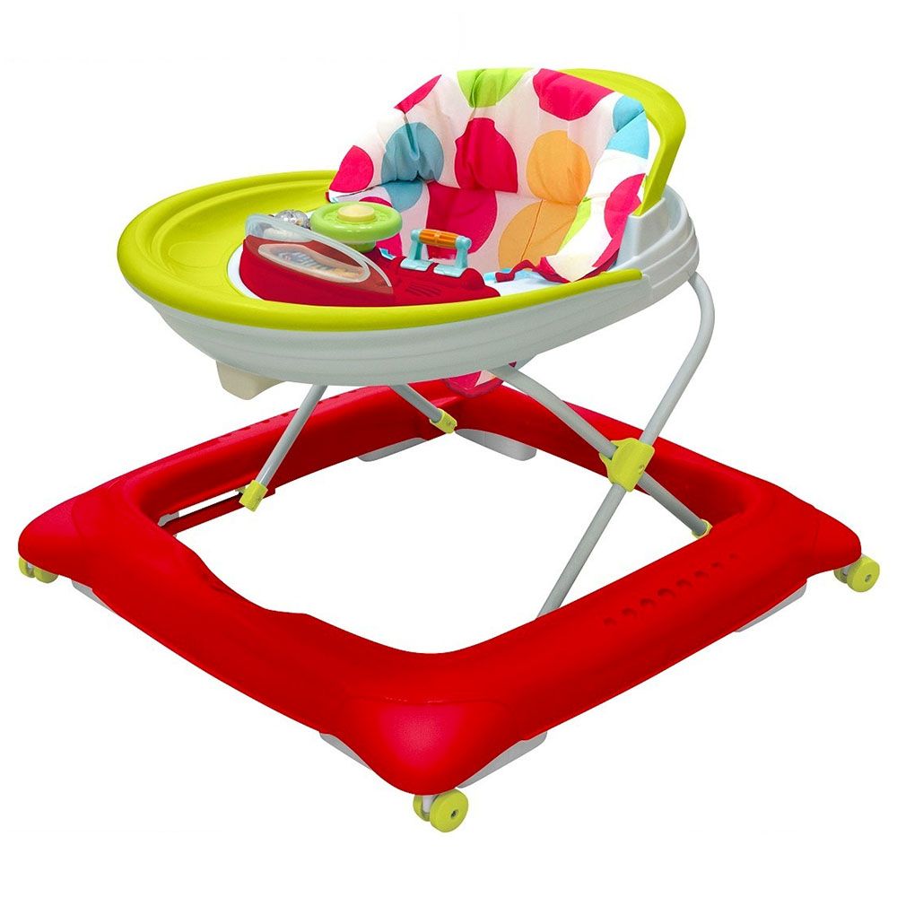 Chicago - Baby Walker - Green/Red