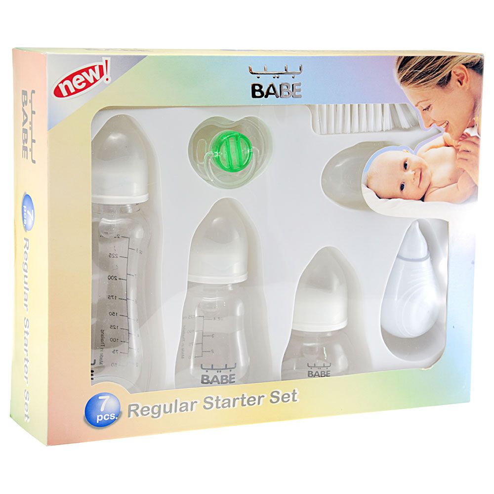 Babe - Baby Feeders 7pc-Set - Clear