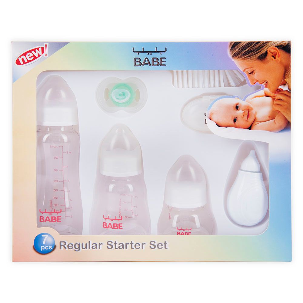 Babe - Baby Feeders 7pc-Set - Clear