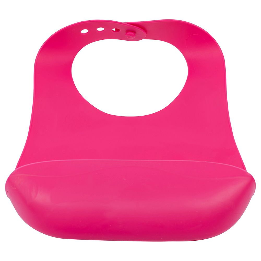 Babe - Baby Silicon Bib - Pink