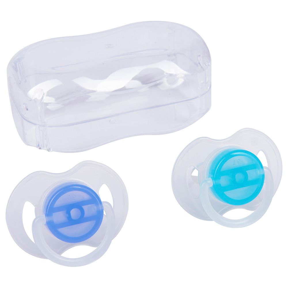 Babe - Baby Silicone Soother 2pc-Set