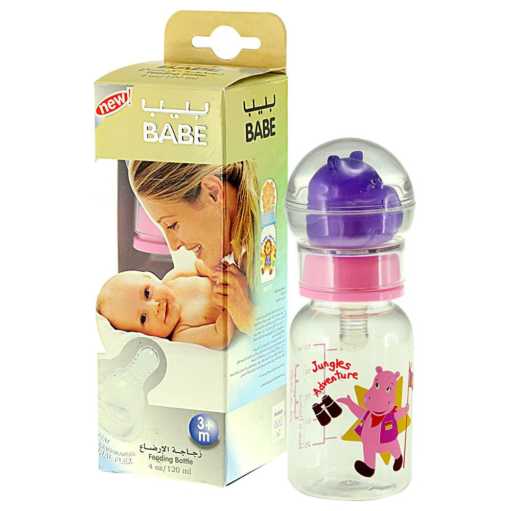 Babe - Feeding Bottle - Pink