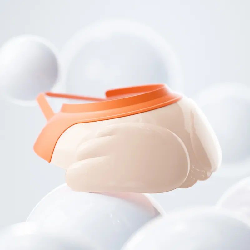 Little Angel - Baby Bath Shower Cap - Orange