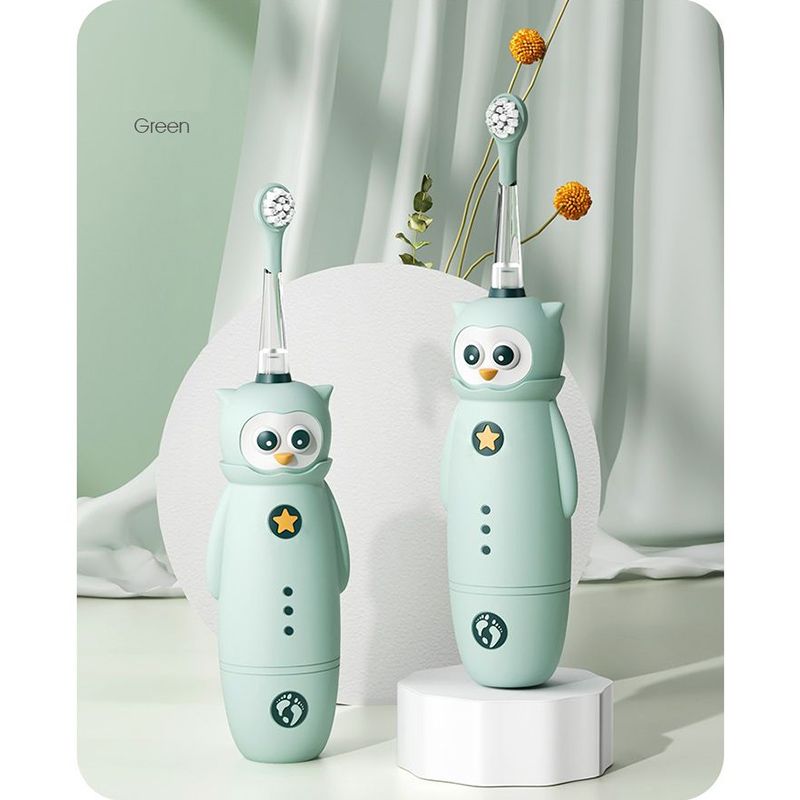 Little Angel - Kids Electric Toothbrush - Green