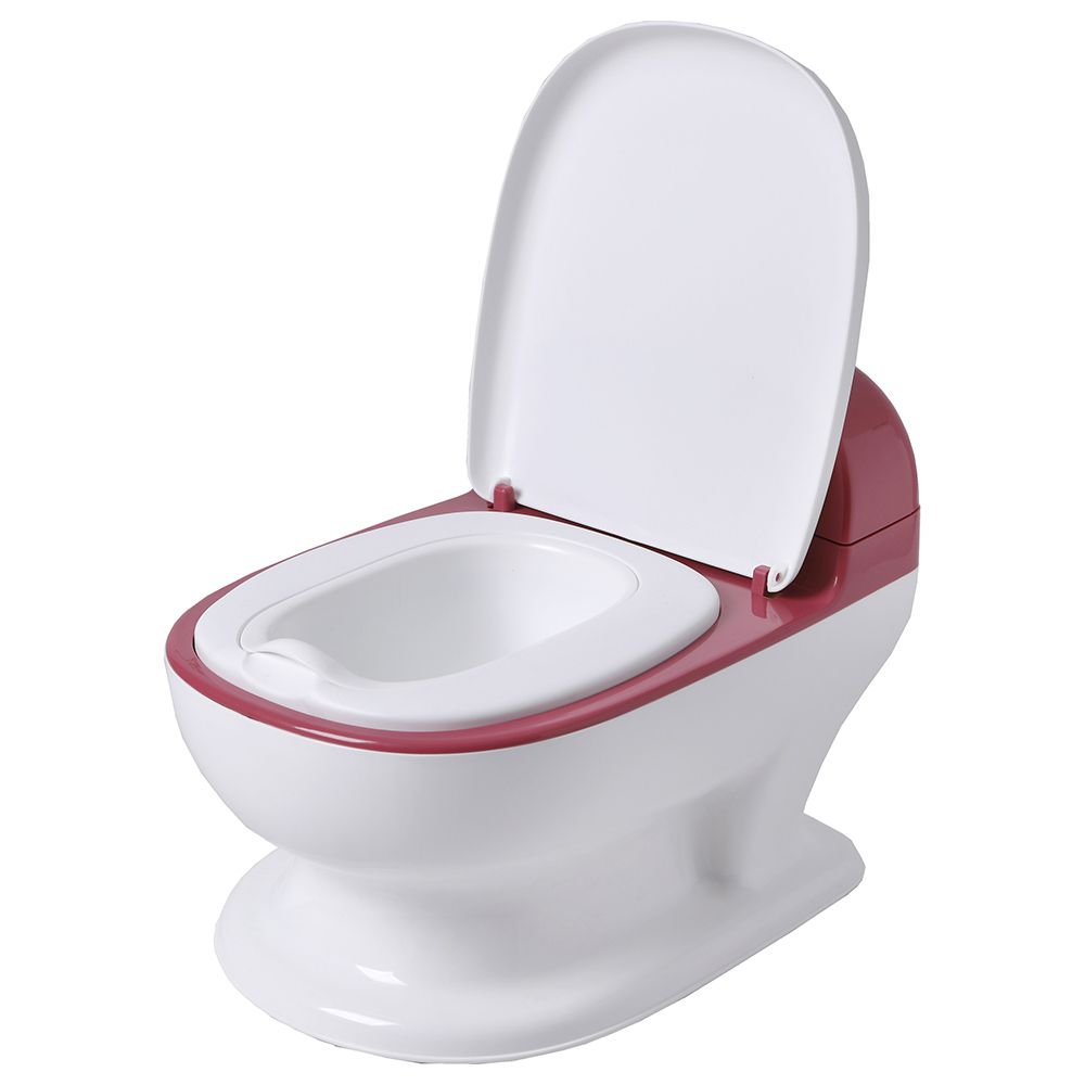 Little Angel - Baby Potty Seat - Maroon_9m