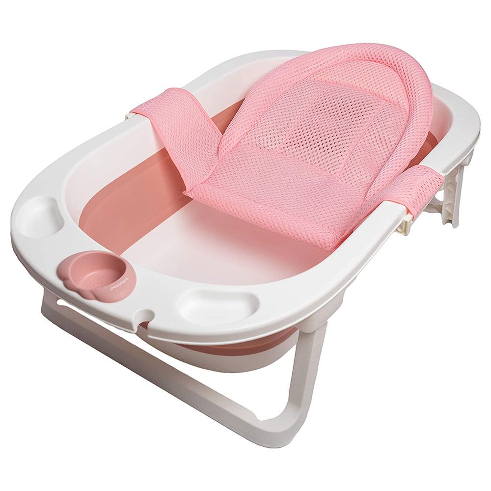 Little Angel - Baby Bathtub Bath Net Booster - Pink