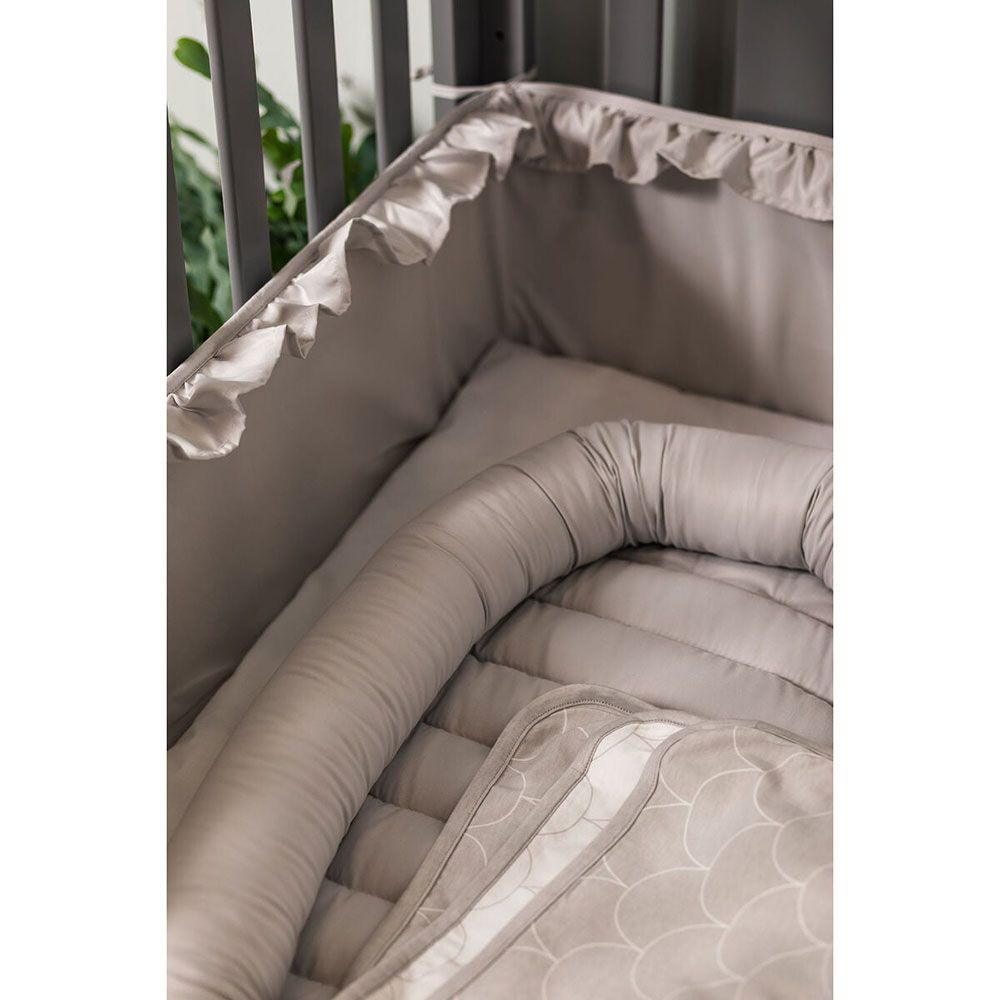 Little Angel - Comfortable Baby Nest Bed - Grey