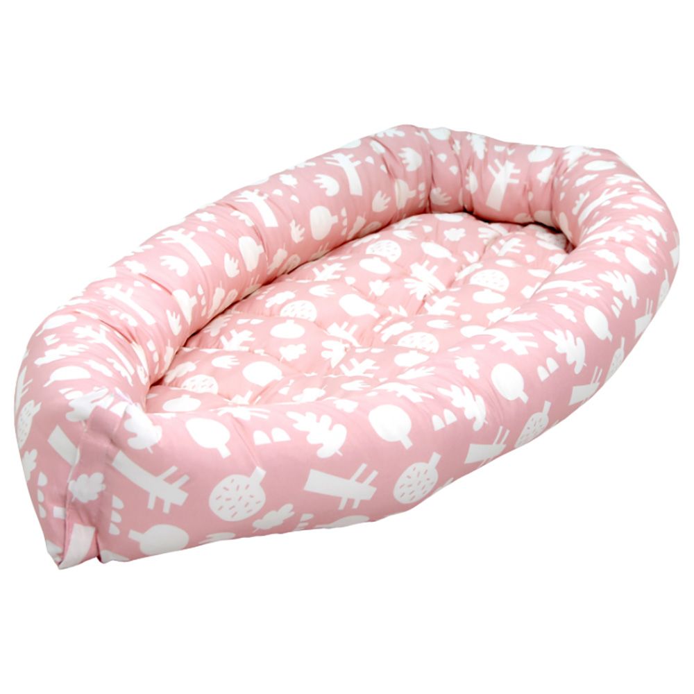 Little Angel - Comfortable Baby Nest Bed - Pink