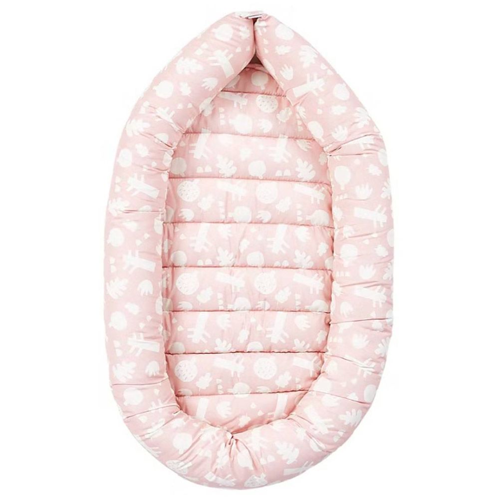 Little Angel - Comfortable Baby Nest Bed - Pink