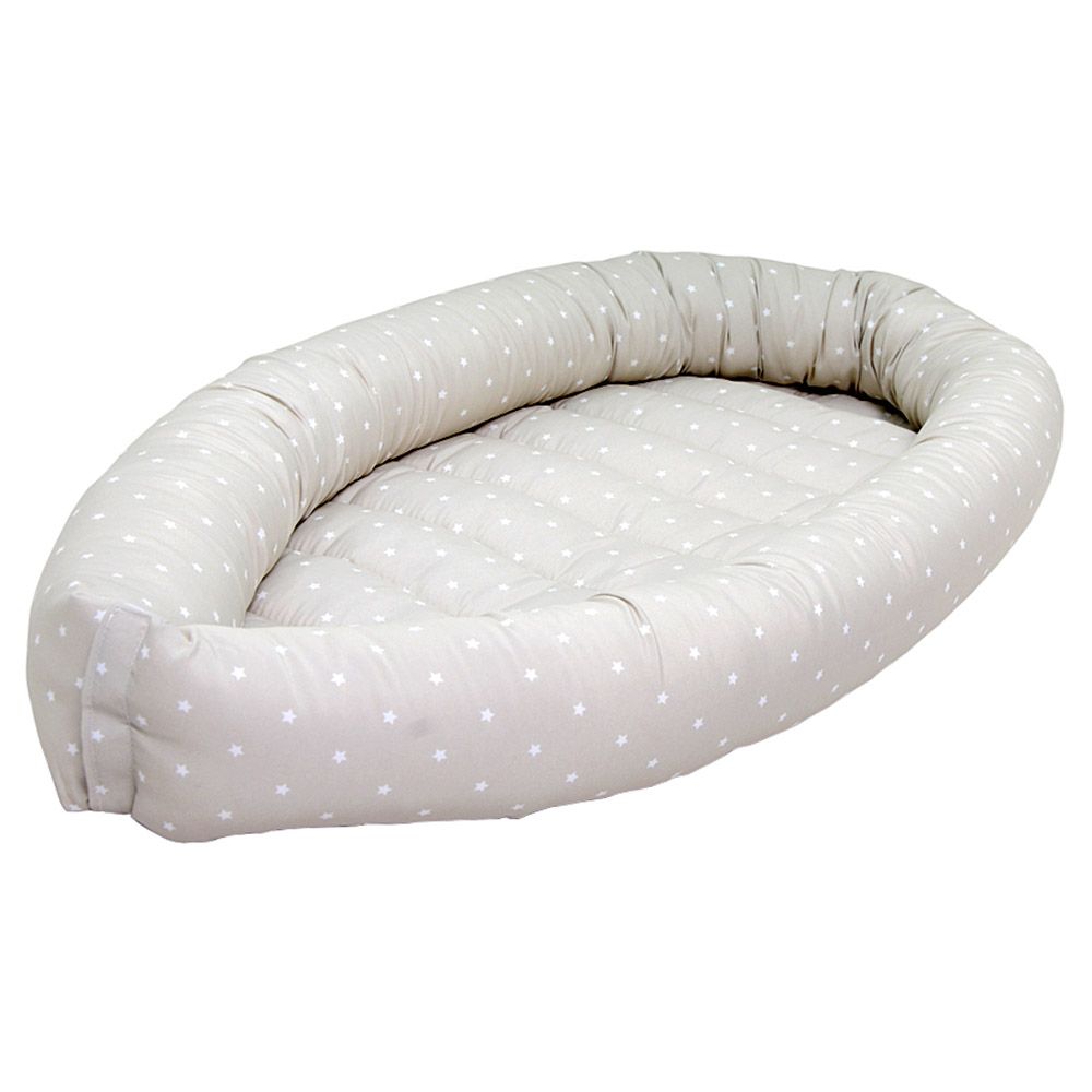 Little Angel - Comfortable Baby Nest Bed - Grey