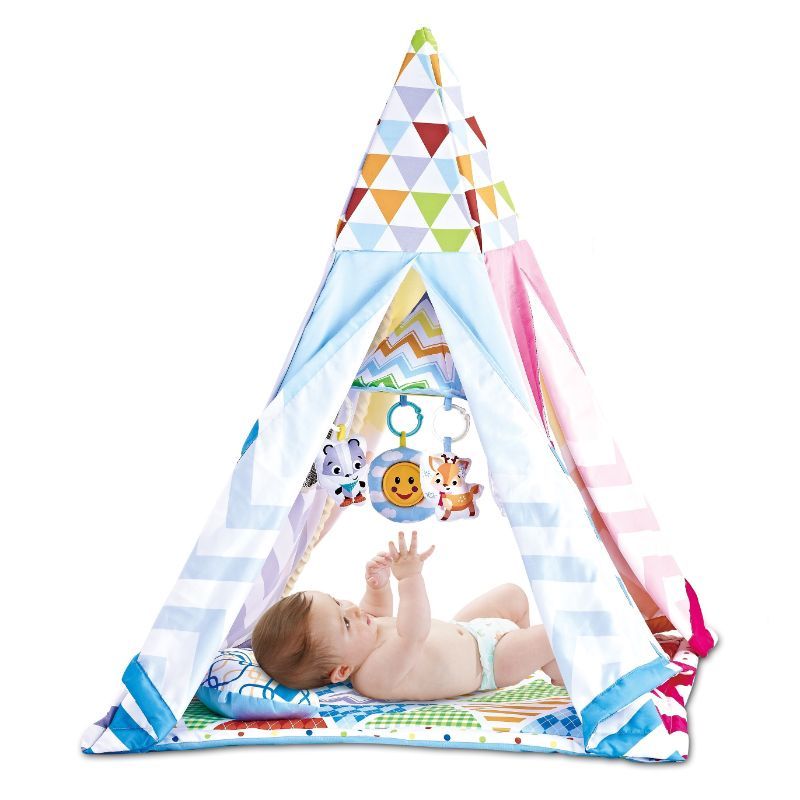 Little Angel - Baby Teepee Activity Play Mat - Multi_6m