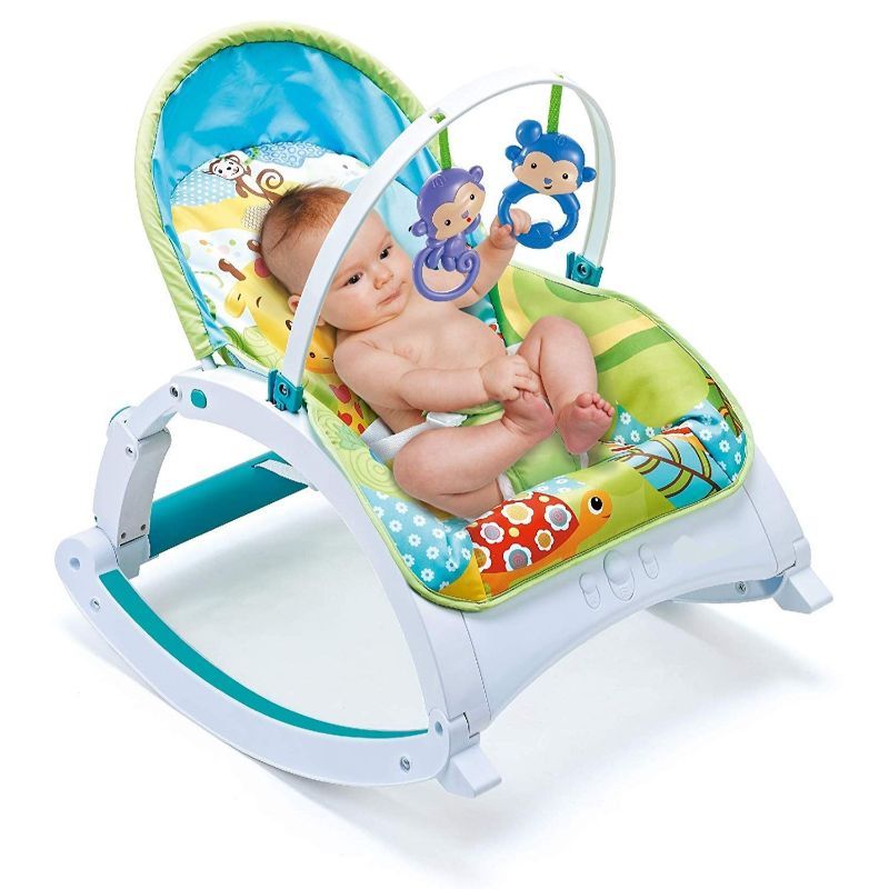 Little Angel - Baby Rocker Swing Newborn-To-Toddler - Green