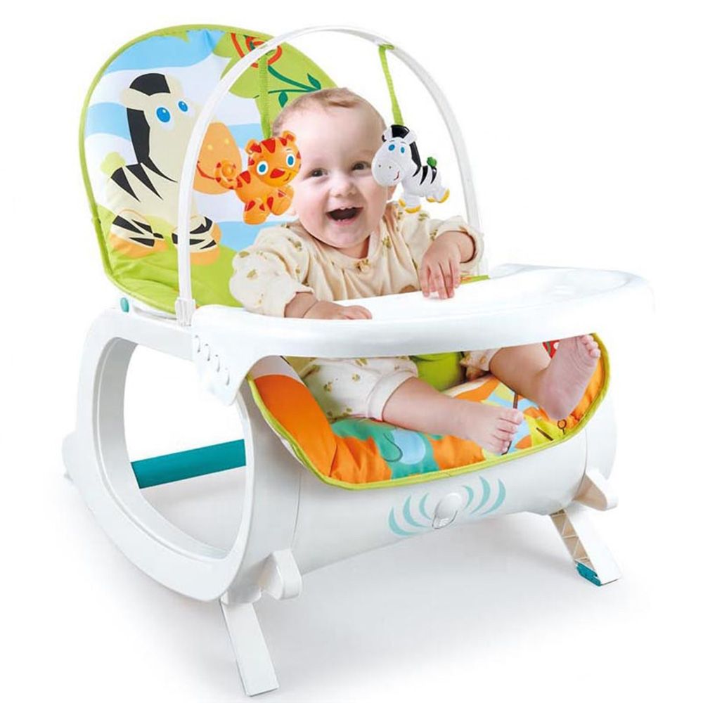 Little Angel - Baby Rocker Swing Newborn-To-Toddler - Green