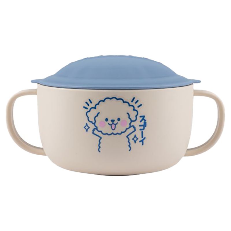 Little Angel - Kids Printed Feeding Bowl w/ Handle - Cream