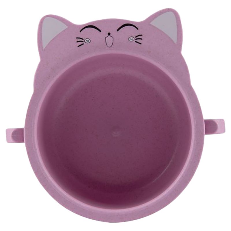 Little Angel - Kids Animal Feeding Bowl w/ Handle - Pink