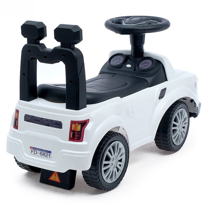 Little Angel - Kids Musical Push Ride On Car For Toddlers - White