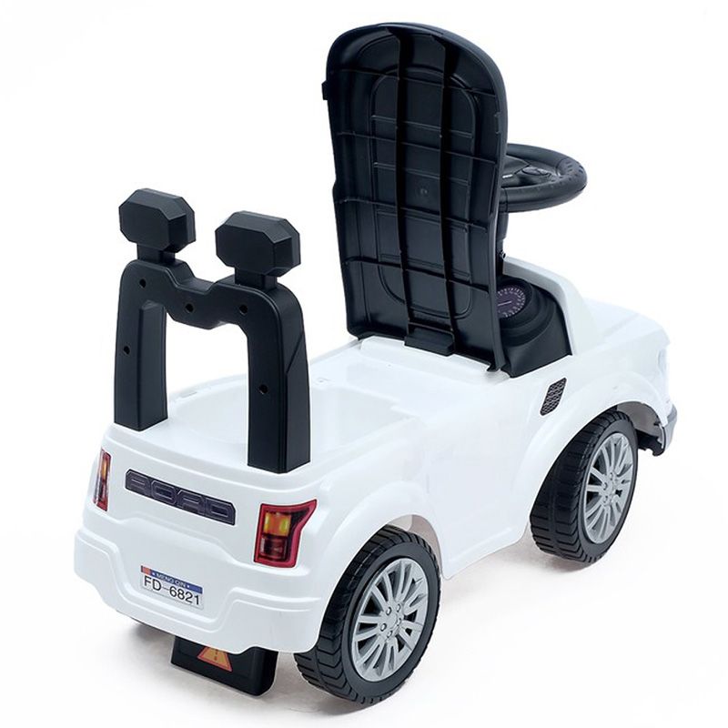 Little Angel - Kids Musical Push Ride On Car For Toddlers - White