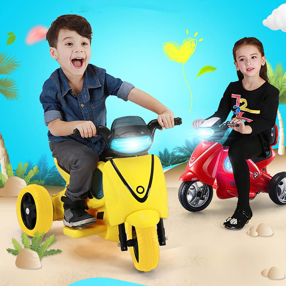 Little Angel - Kids Motorcycle Electric Ride On - Yellow