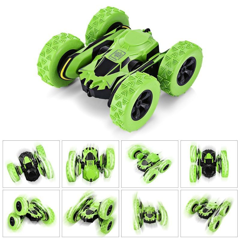 Little Angel - R/C Car Toy 360 Degree Flips - Green