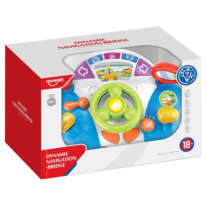 Huanger - Baby Toys Car Steering Wheel Toy for 2+ Years