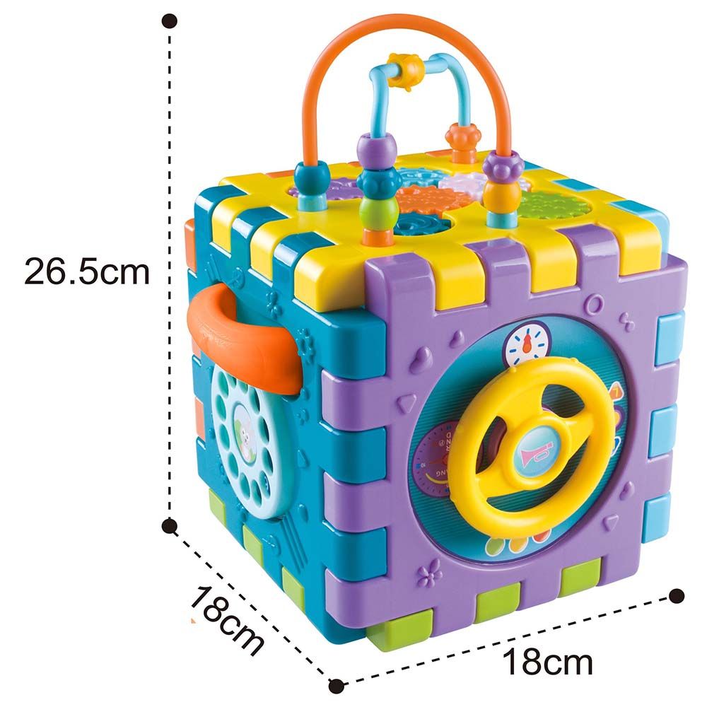 Huanger - Baby Toys Activity Cube Toy for 18+ Months