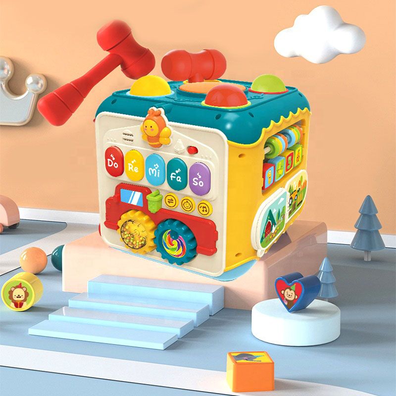 Huanger - Baby Toys Activity Cube Toy for 18+ Months