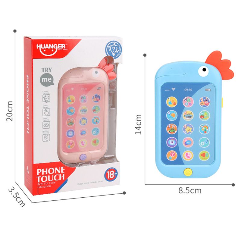 Huanger - Smart Phone Toy for 6+ Months Baby - Blue