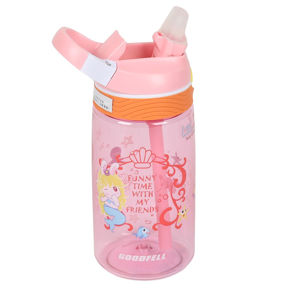 Little Angel - Kids Water Bottle - 450ml - Baby Pink