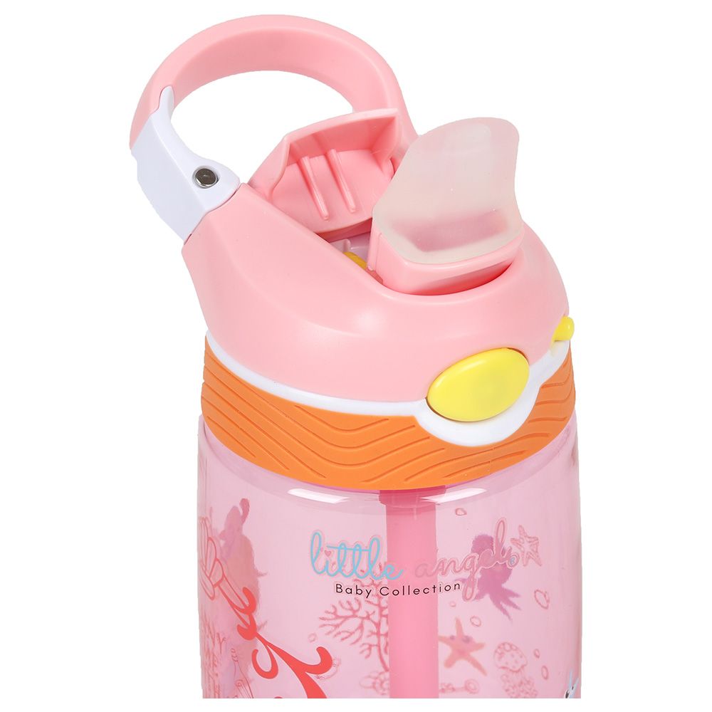 Little Angel - Kids Water Bottle - 450ml - Baby Pink