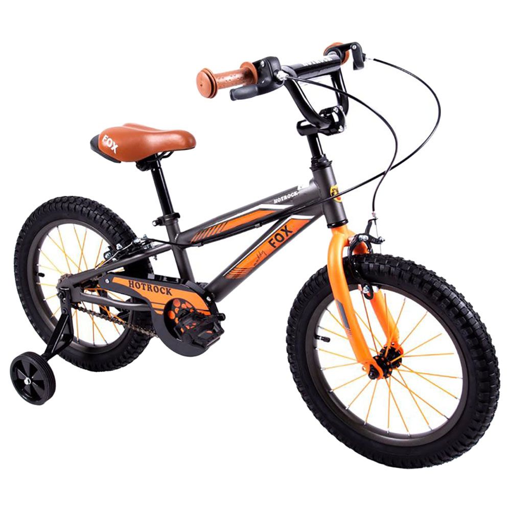 Little Angel - Kids Bicycle 12" - Grey/Orange