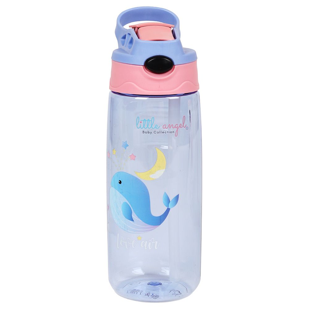 Little Angel - Kids Water Bottle - 600ml - Blue/Pink