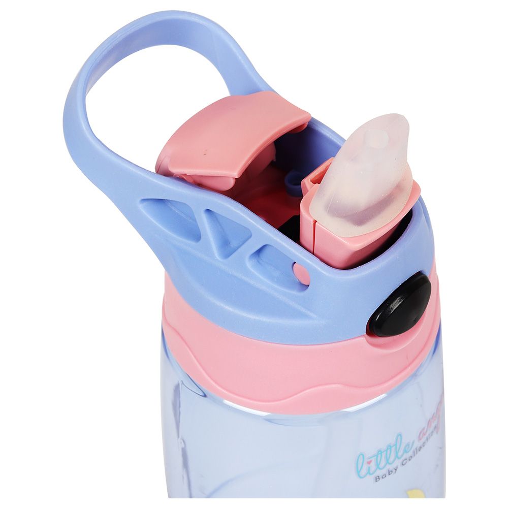 Little Angel - Kids Water Bottle - 600ml - Blue/Pink