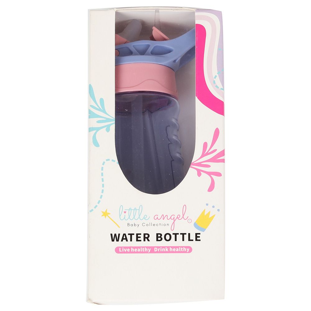 Little Angel - Kids Water Bottle - 600ml - Blue/Pink