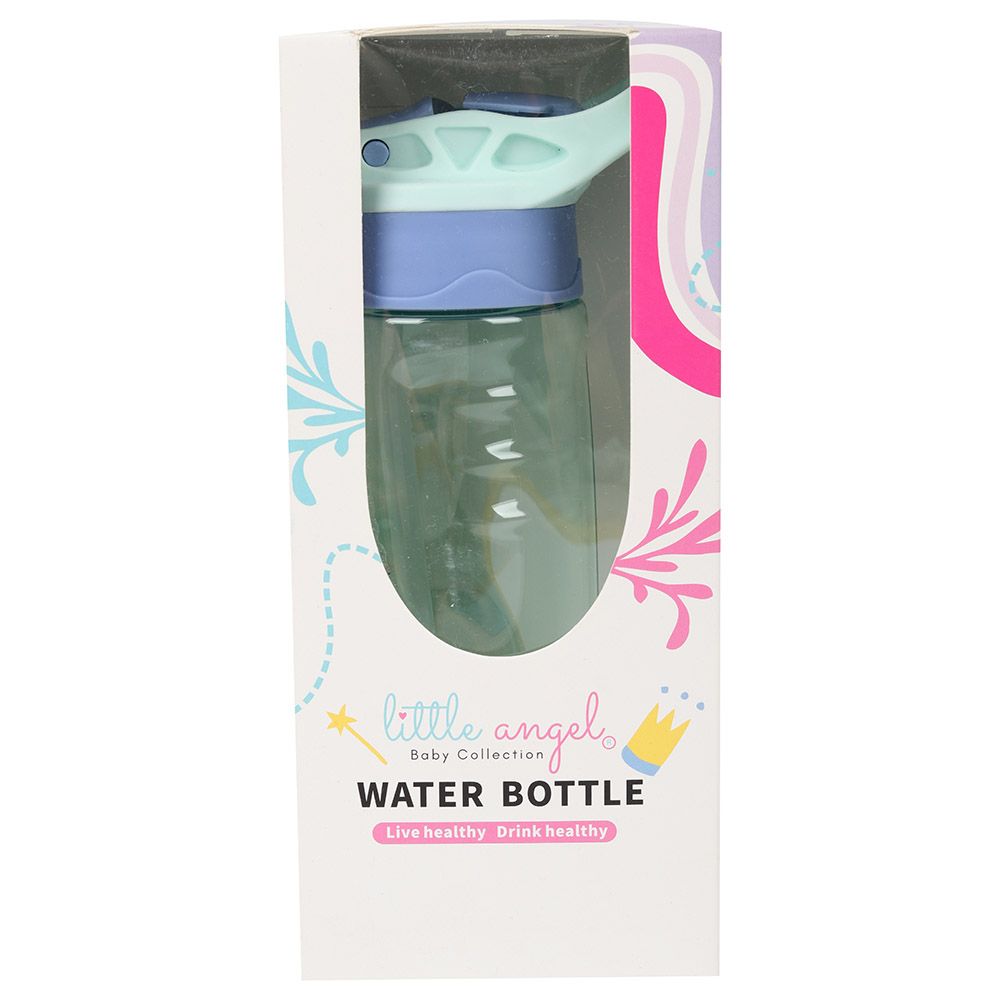 Little Angel - Kids Water Bottle - 600ml - Green/Blue