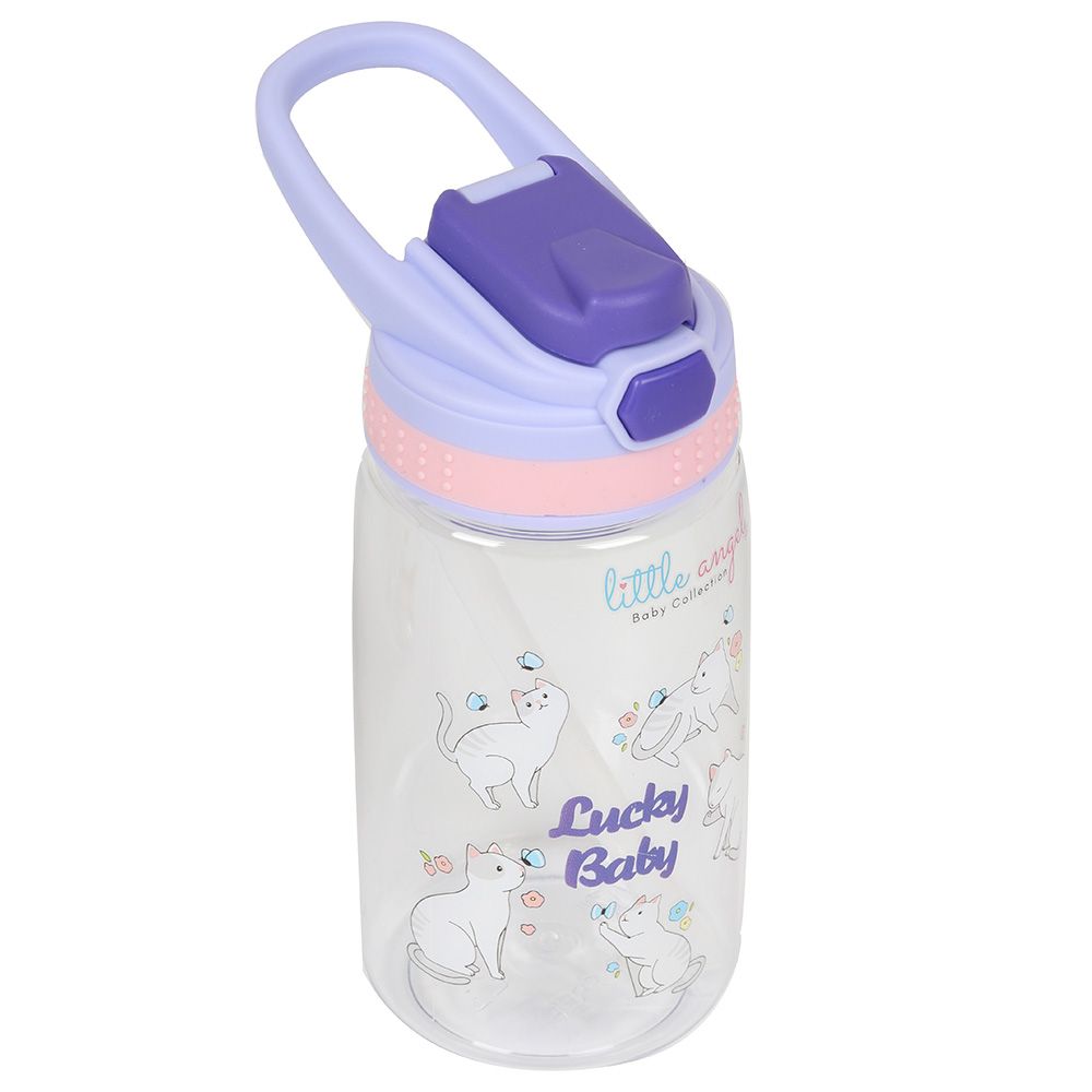 Little Angel - Kids Water Bottle - 480ml - Purple