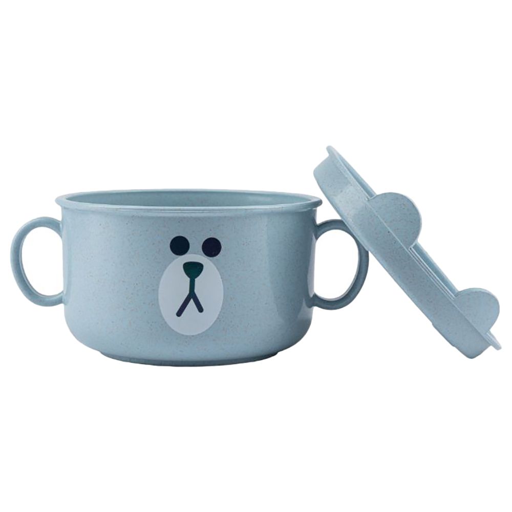 Little Angel - Kids Feeding Bowl w/ Handle - Sky Blue