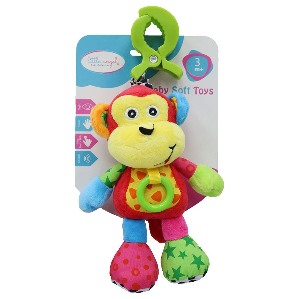 Little Angel - Baby Hanging Stuffed Toy - Monkey